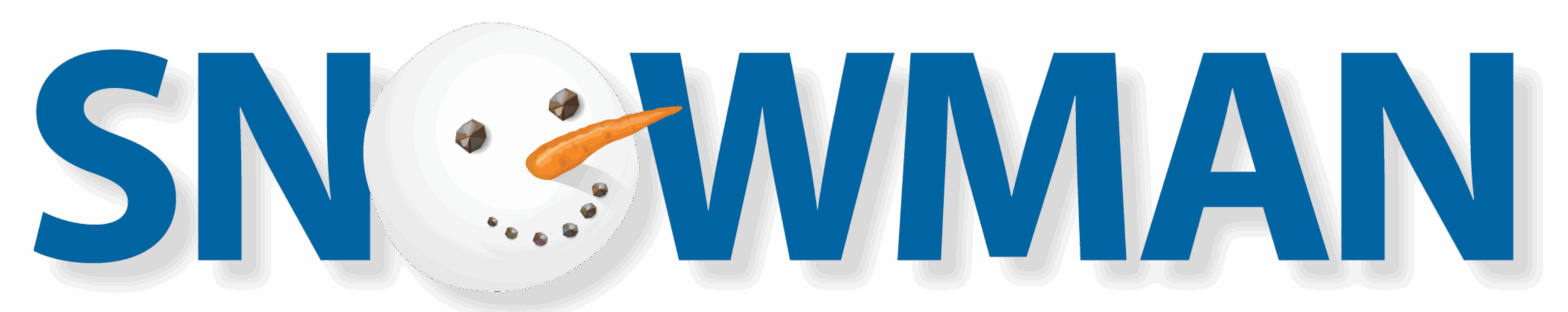 Snowman Paint Party logo for the ReMARKable Paint Party winter class in Bakersfield with artist Susan Anspach