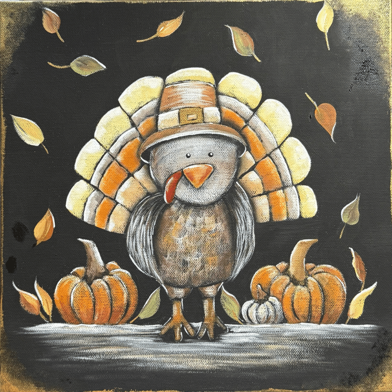 Turkey Time Paint Party Bakersfield | ReMARKable Paint Party Turkey Time Paint Party Bakersfield with ReMARKable Paint Party by Susan Anspach